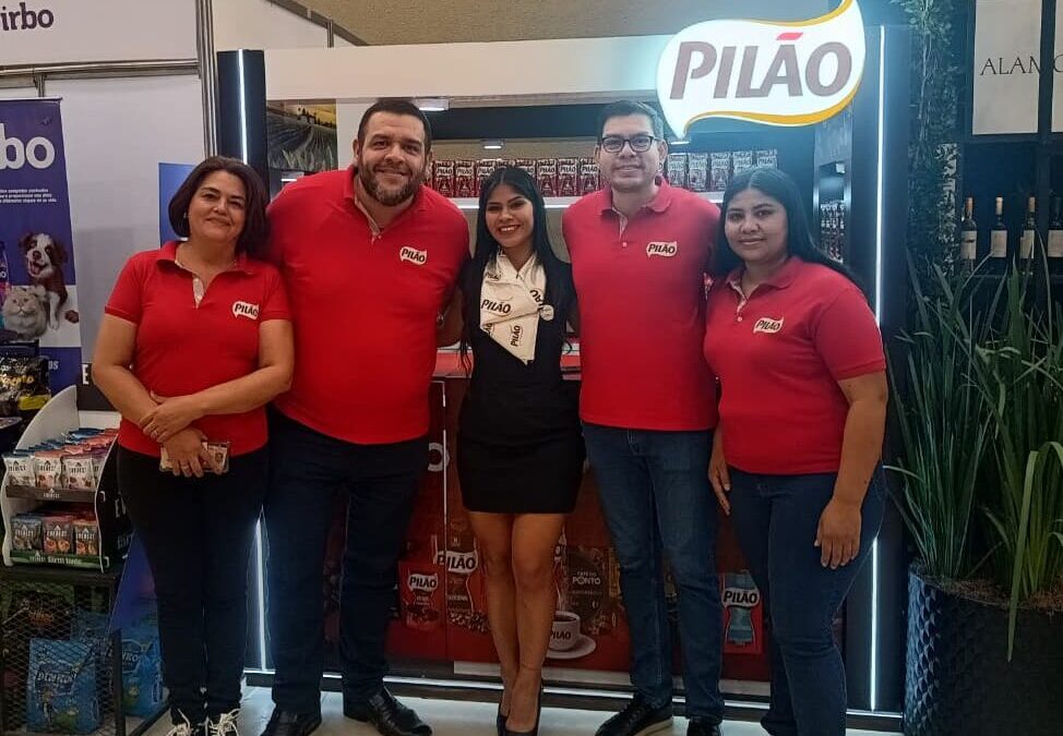 Pilão presenta sus cápsulas de café en la Expo Capasu 2025.