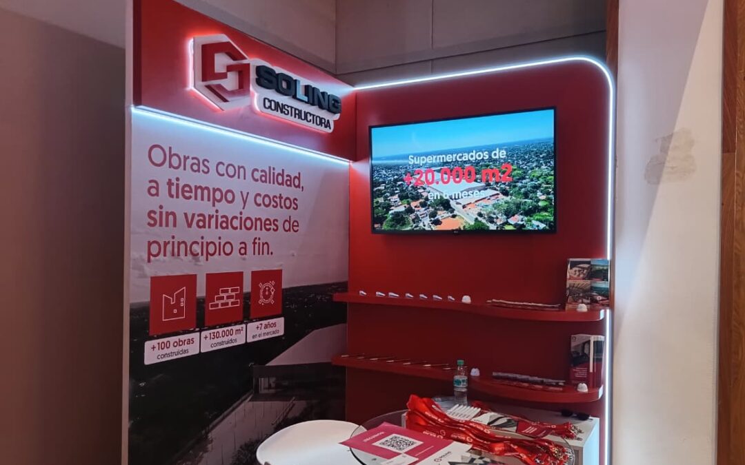 Soling Constructora refuerza su presencia en el sector retail en la Expo Capasu 2025.