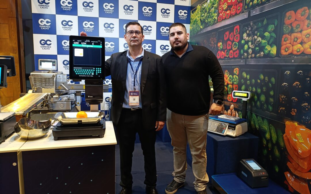 Giménez Calvo presenta balanzas con inteligencia artificial en Capasu 2025.